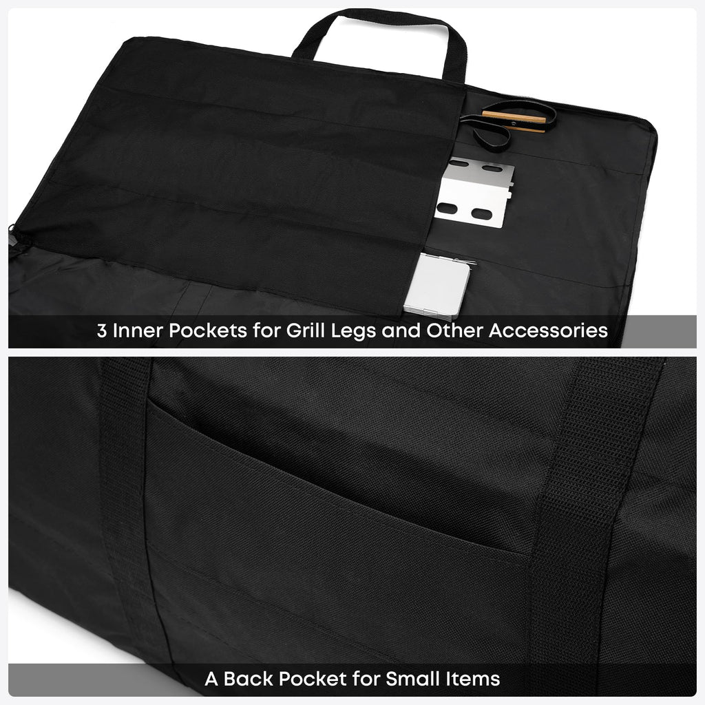 Stanbroil Carry Bag For Camp Chef Explorer 2-Burner Camp Stove And Other Camping Stove, 35'' X 17'', Black