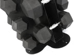 Fitvids Dumbbell Rack Multifunctional Weight Stand For Home Gym, Spinnable And Vertical, 1000-Pound Capacity