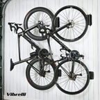 Vibrelli Swivel Bike Wall Mount - Vertical Bike Rack Garage - Bike Hangers For Garage - Bike Storage Garage - Bike Hanger For Mt