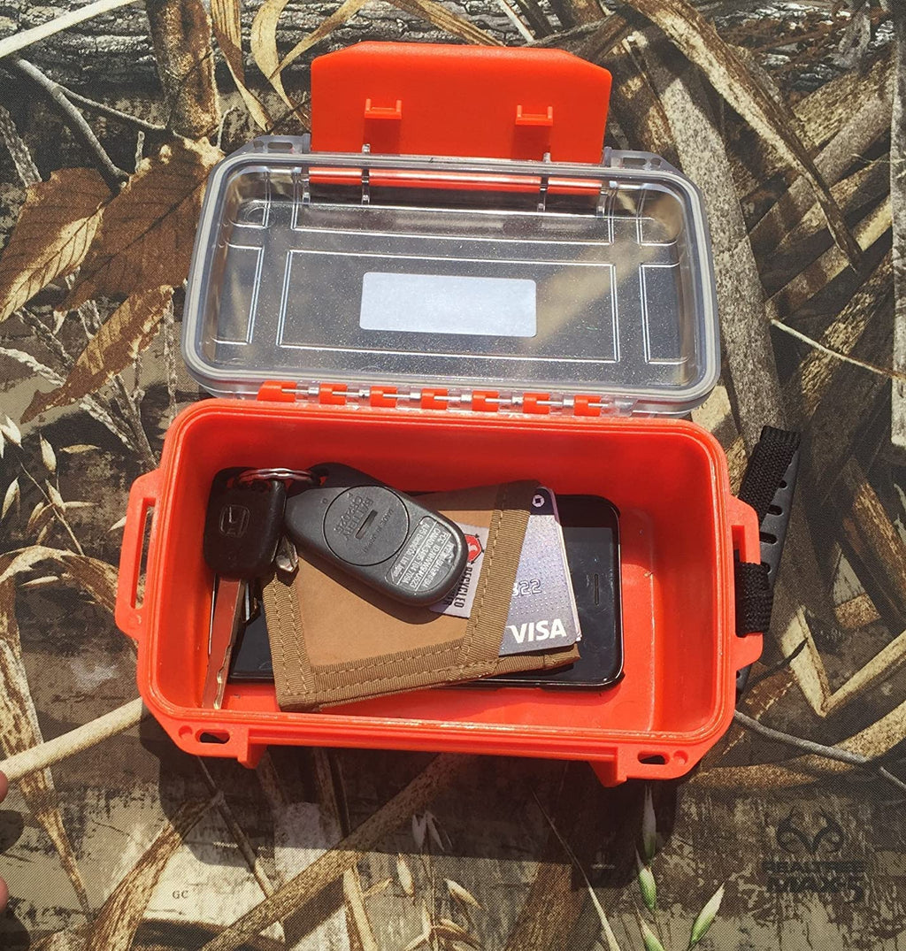 Guardian Hunting #1 Broadhead Case Best Broadhead Box Ultra Rugged & Durable. Holds 12-3 Inch Length Broadheads. Plastic Waterpr