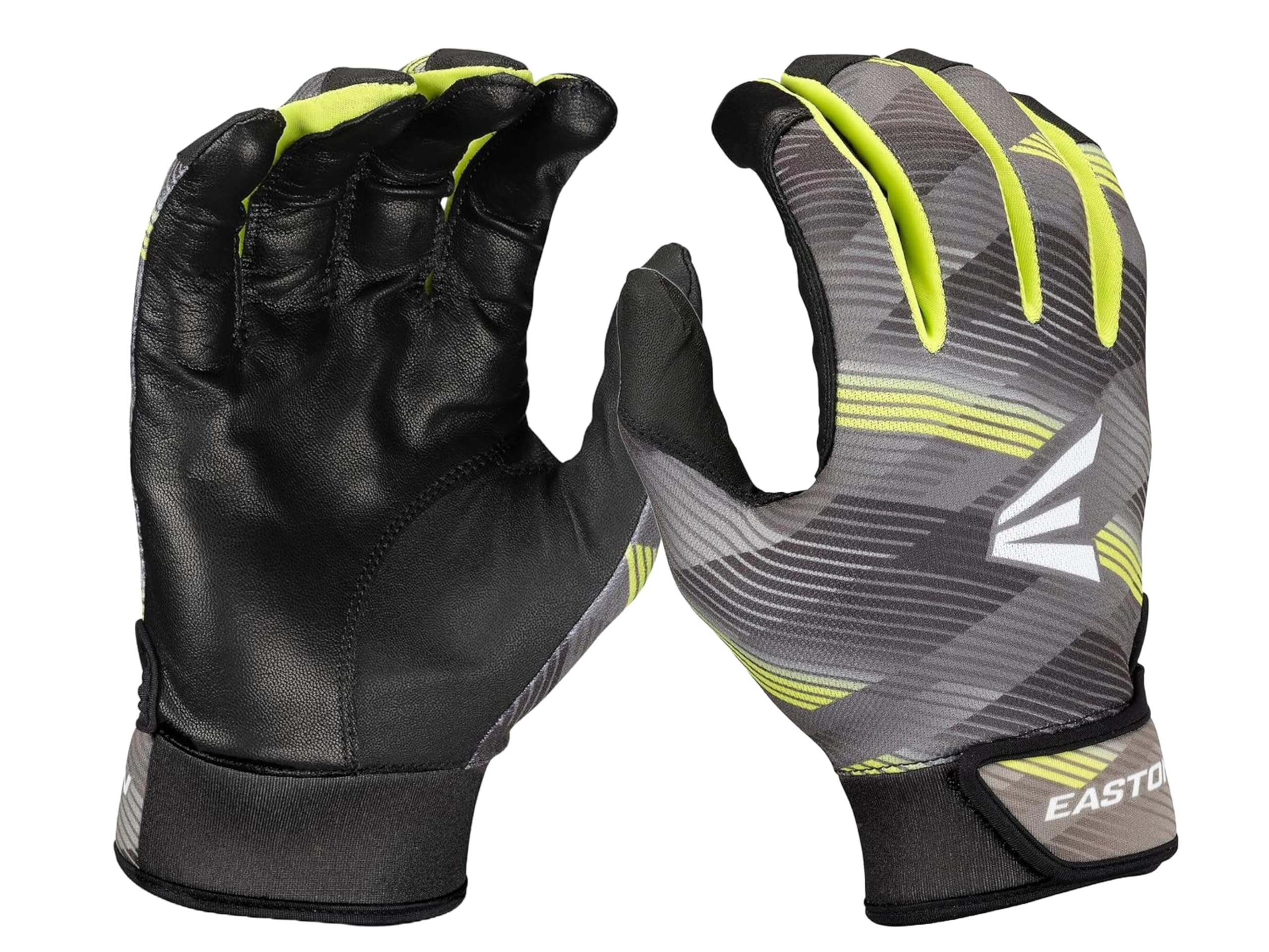 Easton | MOXIE Youth Batting Gloves | Black/Optic Yellow | TBall