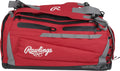 Rawlings | MACH Hyrbid Backpack/Duffle Equipment Bag | Baseball & Softball | Scarlet