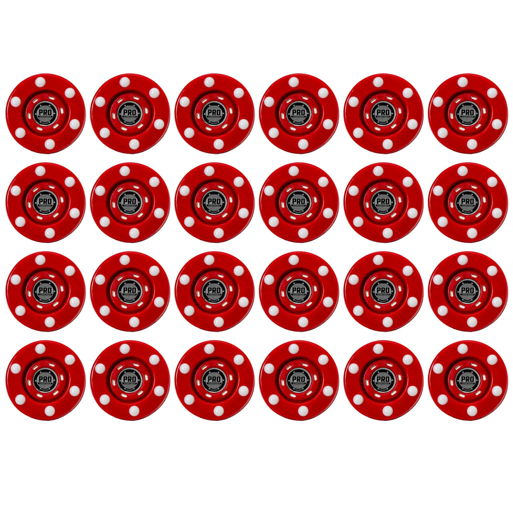 Franklin Sports Unisex Teen Pack Franklin Sports Nhl Street Roller Hockey Pucks 24 Pro Commander Outdoor Roller Hockey Pucks For