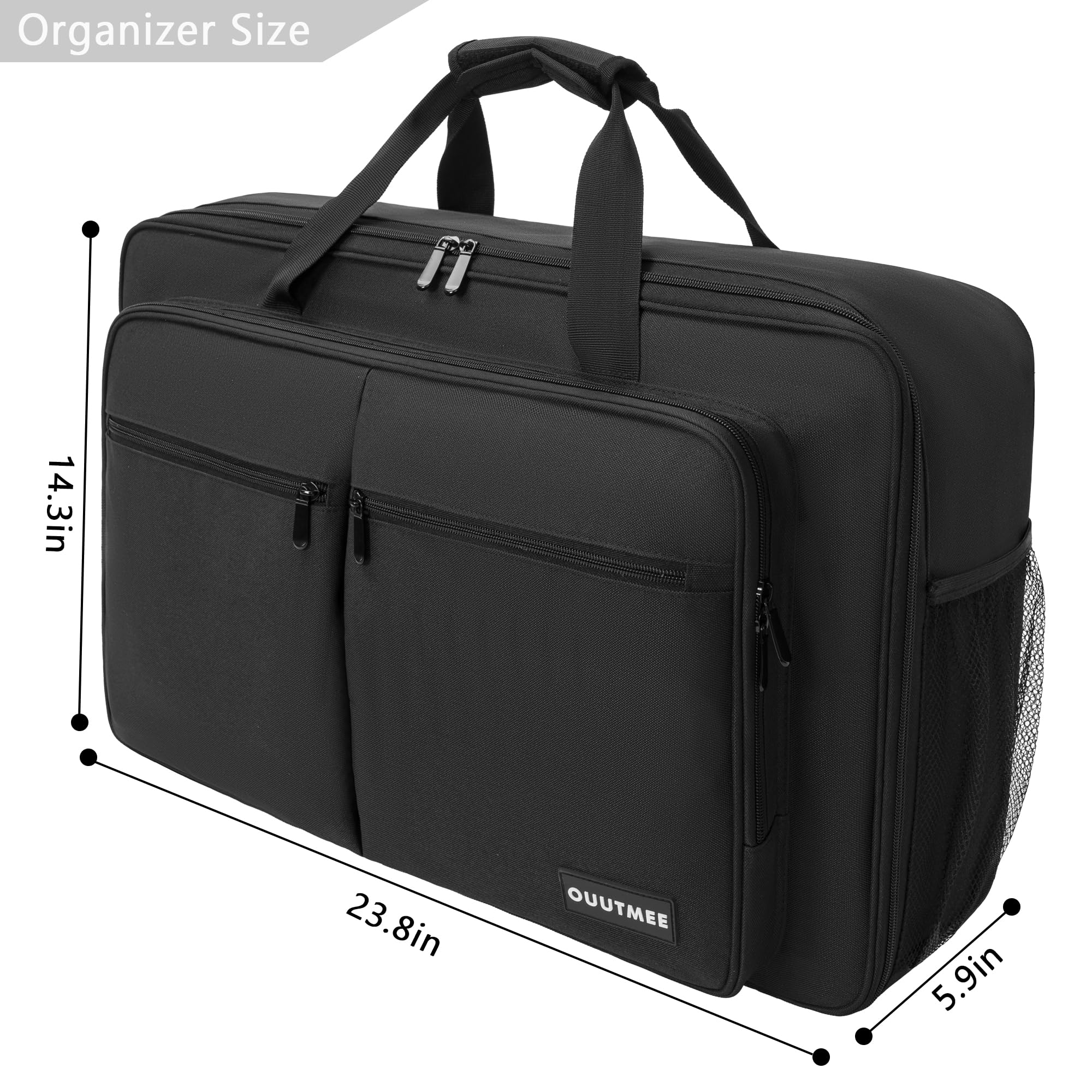 Ouutmee Camp Stove Carry Case Compatible With Coleman 2-Burner Camping Stove, Waterproof Camping Stove Storage Bag, Portable Car