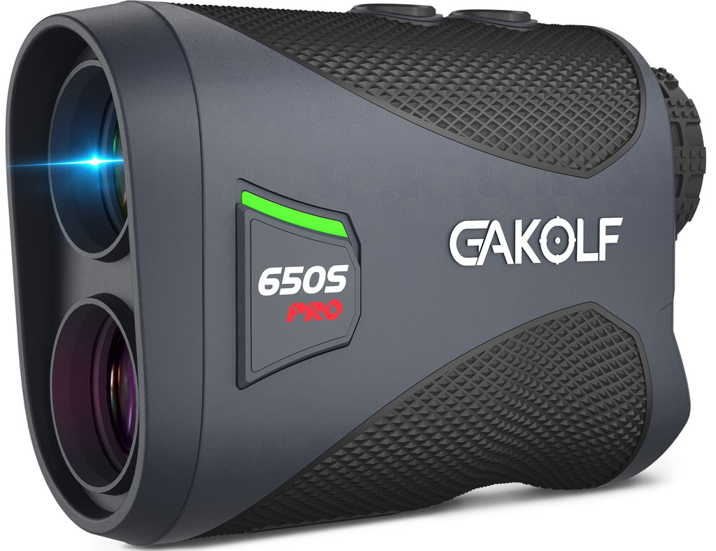 Gakolf Laser Golf Rangefinder With Slope Switch And Fast Acquisition?650 Yard Range Finder Golfing With Flag Lock Vibration And 