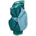 Sun Mountain Womens Stellar Lightweight Cart Golf Bag, 14-Way Top, 2025 Model, Teal Slushy Lace