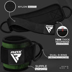 Rdx Ankle Straps For Cable Machines Resistance Bands Attachment, 7Mm Neoprene Padded 10Ax4A, Gym Wrist Cuff Women Men Home Fitne