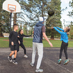 Wisdom Leaves Rubber Basketball(27.5'') Size 5 For Kids/Youth Outdoor Indoor Beach Play Games-Waterproof Pool Basketball