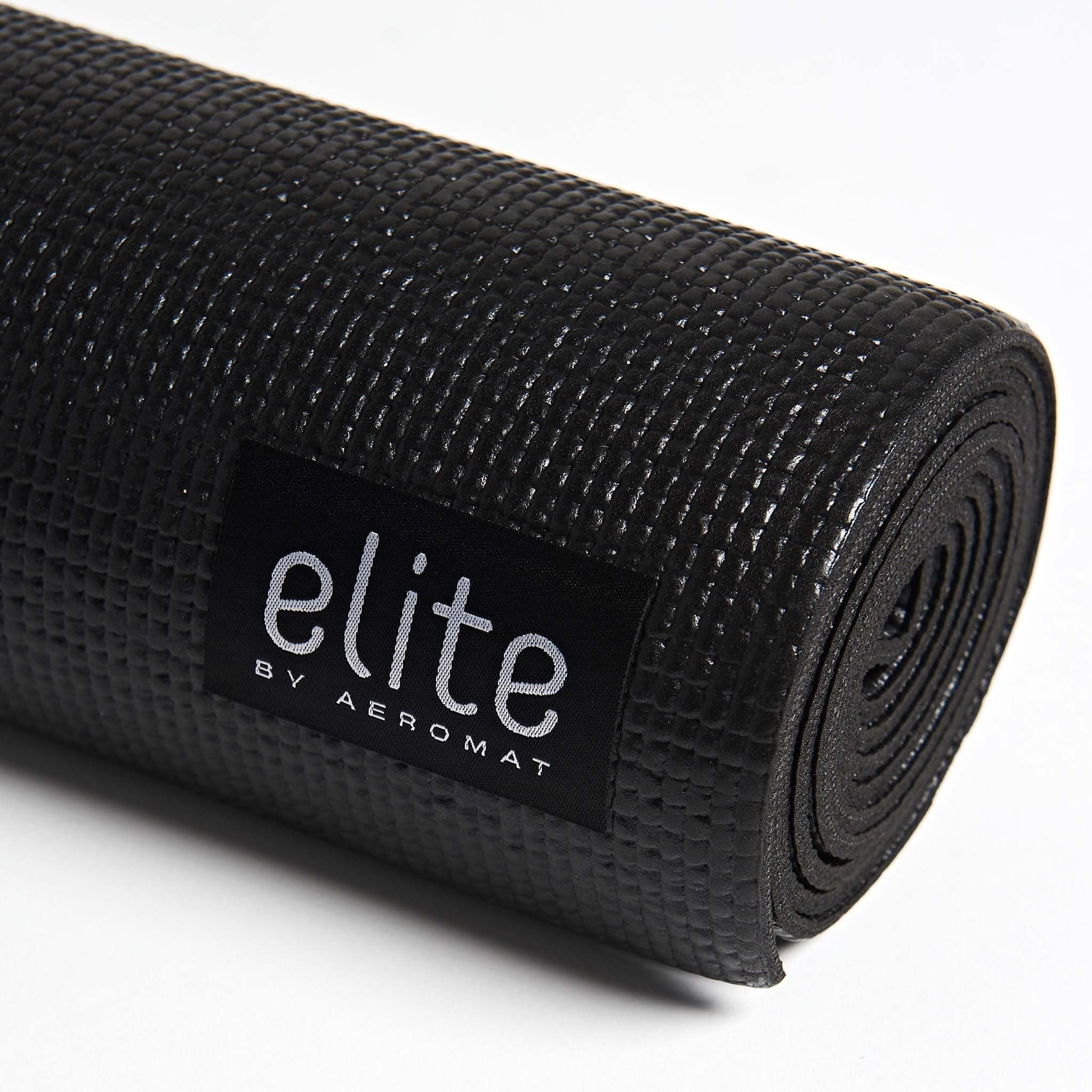 Aeromat Elite Y18-2468 Yoga Mat Color: Black