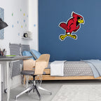 Rico Industries Ncaa Illinois State Redbirds Mascot Shape Cut Pennant - Home And Living Room D  Cor - Soft Felt Ez To Hang
