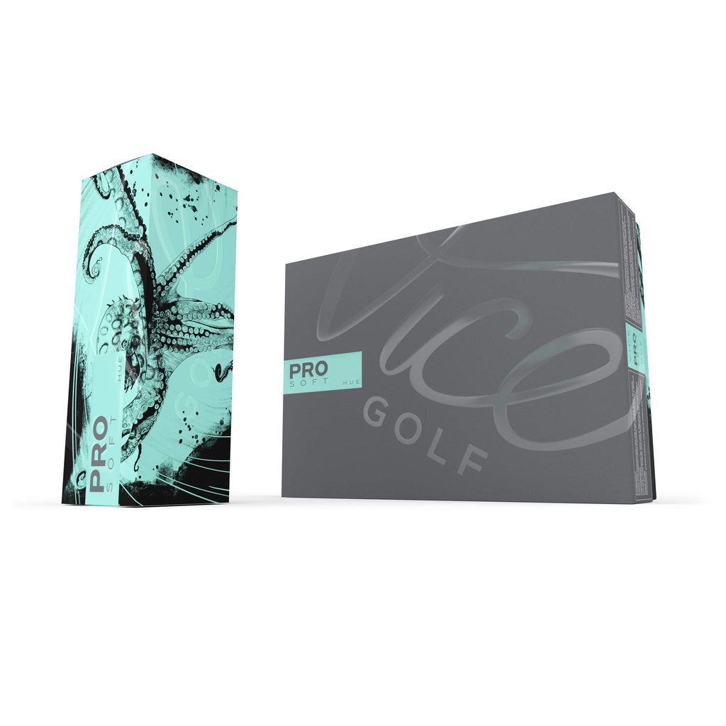 Vice Golf Pro Soft Hue Blue Light  12 Golf Balls