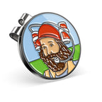 Gilmore Cracker Golf Ball Marker And Magnetic Hat Clip, Plus Bonus Drunk Caddy Golfball Marker - Fun, Unique, And Must-Have Golf