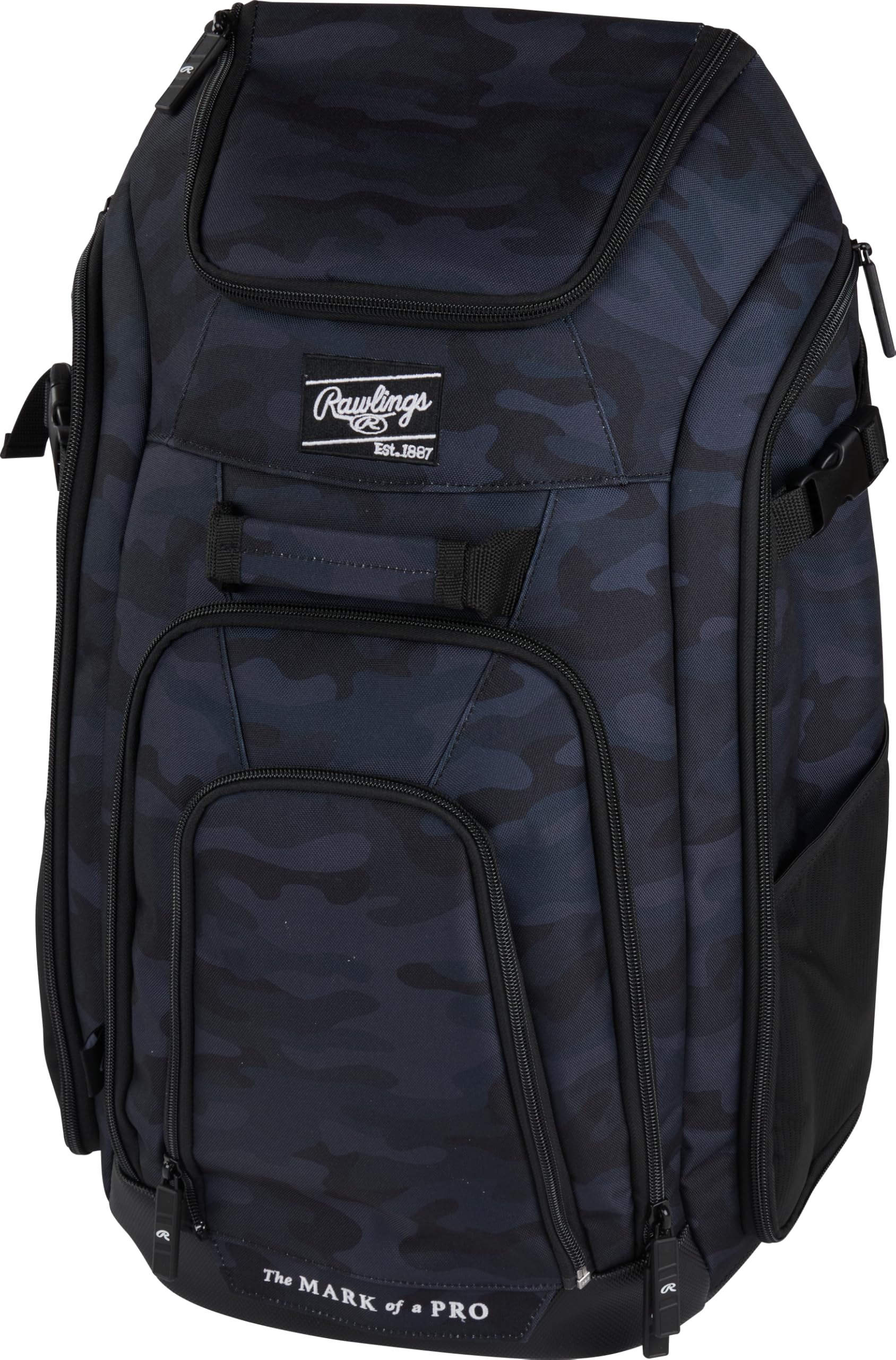 Rawlings | LEGION 2.0 Players Backpack | Baseball/Softball | BLACK CAMO