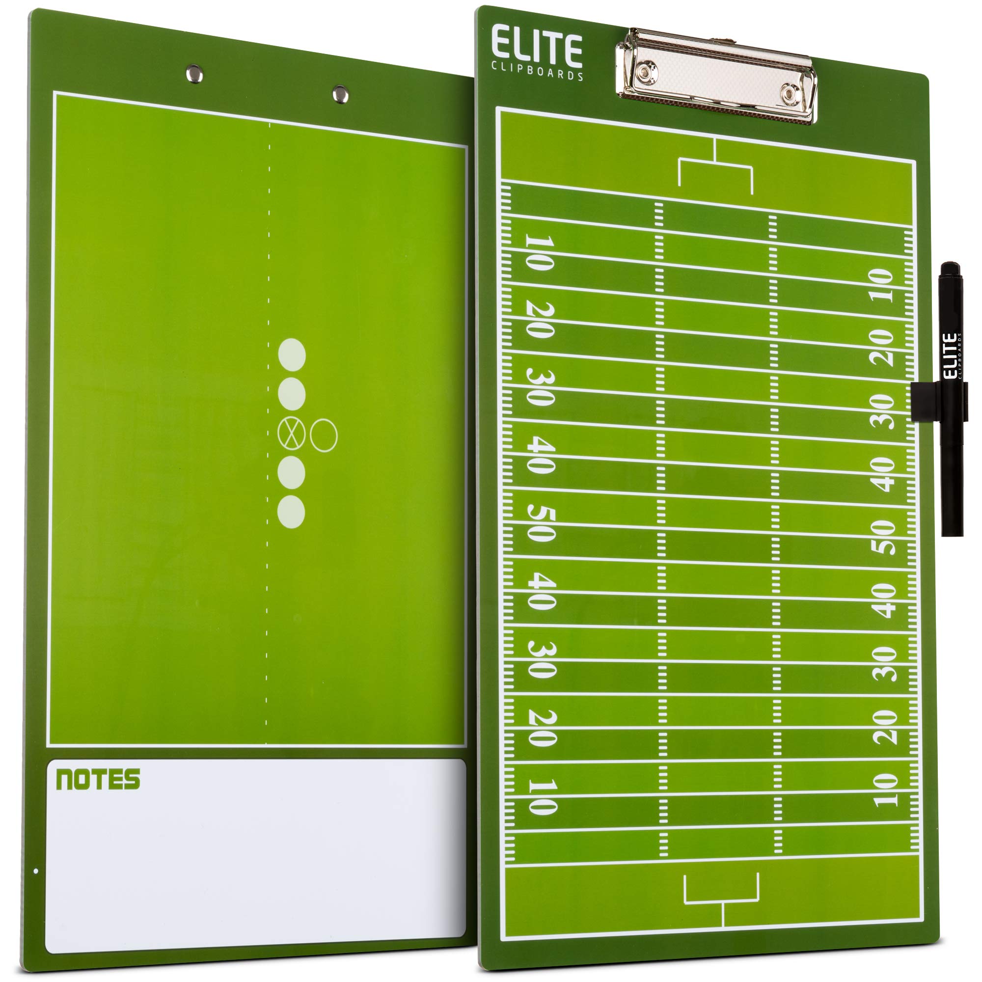 Elite Clipboards Dry Erase Coaches Clipboards  Basketball, Baseball, Soccer, Football, Hockey, Volleyball, Lacrosse (Football)