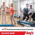 Airex Balance Beam - Exercise Foam Pad Physical Therapy, Gymnastics, Kids, Yoga, Mobility Rehabilitation Stability Mat Strength