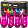BLITZU Dog Lights for Night Walking Running Gear Running Reflective Gear Stroller Lights Walking Light Night Walking Dog Collar 
