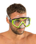 Cressi Pano 3, Clear/Lime