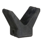 Attwood 11200-1 Boat Trailer Rubber Bow Stop V-Block, Black, 2-Inch By 2-Inch