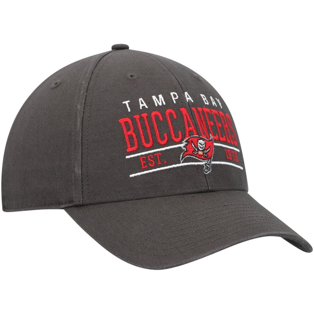 47 Men'S Graphite Tampa Bay Buccaneers Centerline Mvp Adjustable Hat