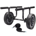 Best Marine and Outdoors Kayak Cart, Heavy Duty Kayak Trolley with Large Airless Wheels, Portable Kayak Dolly, Adjustable Width,