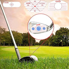 Golf Driver Impact Tape Labels 180Pcs Golf Impact Stickers Golf Clubs Labels For Swing Training Irons And Woods Iron Ball Hittin
