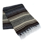 La Montana Mexican Blankets And Throws, 10 Pack, 74X50 - Made In Mexico, Lightweight Yoga Blanket For Schools, Studios, Outdoors
