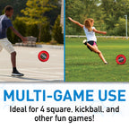 Franklin Sports Playground Balls - Rubber Kickballs And Playground Balls For Kids - Great For Dodgeball, Kickball, And Schoolyar