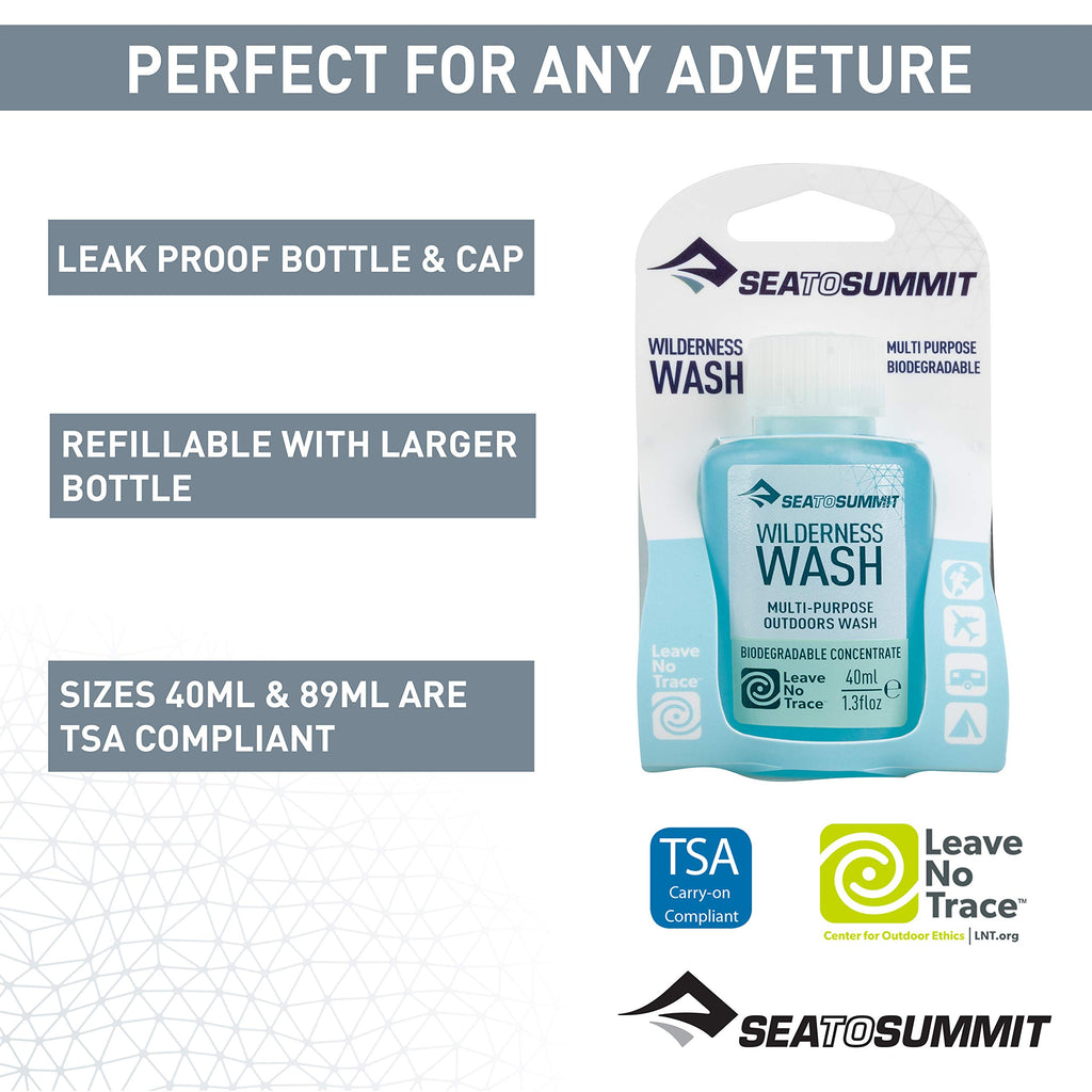 Sea To Summit Wilderness Wash (1.3 Ounce/ 40Ml)