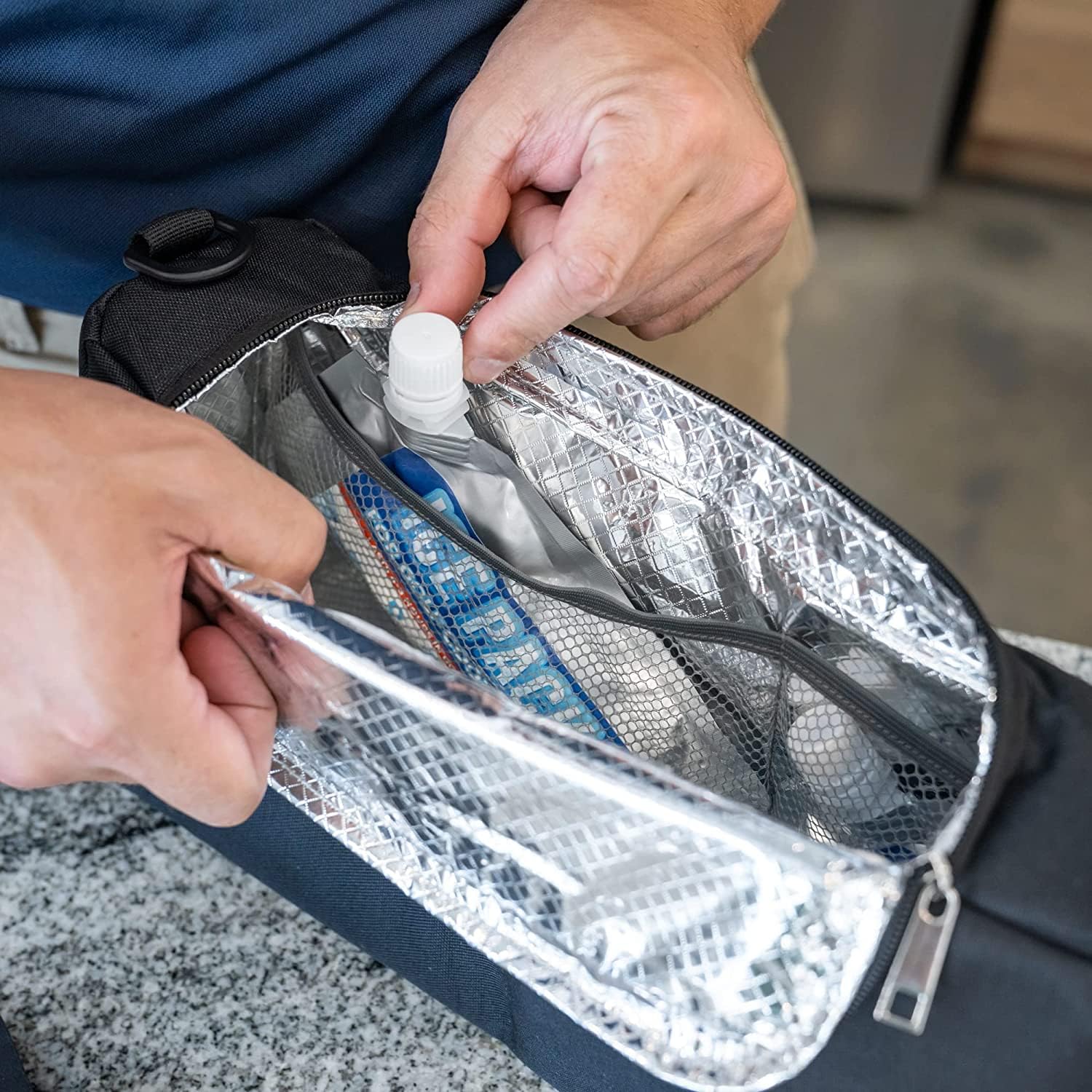 Ultimate Cooler Bag For Golf, Sports, Outdoor Enthusiasts: Convenient Insulated Travel Bag With Ice Packs And Koozies - Enjoy Co