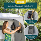 Colapz Camping Shower Tent And Pop Up Toilet Tent - Additional Camping Storage Tall Tent - Privacy Beach Tents Shelters Pop Up -