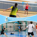 Philonext Goose Feather Badminton Shuttlecocks Birdies, 12 Pack Hight Speed Training Badminton Balls With Great Stability For In