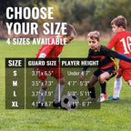 Soccer Shin Guards for Boys incl. Sleeves with Optimized Insert Pocket - Protective Soccer Equipment for Kids Girls (Pink S)
