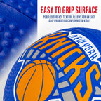 Franklin Sports Nba New York Knicks Mini Foam Basketball - Kids 5.5'' Inch Toy Basketball For Over The Door + Mini Indoor Hoops