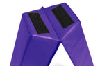 We Sell Mats - 6 Foot Pro Balance Beam - Vinyl Surface Folding Beam - Durable Gymnastics Beam - Purple