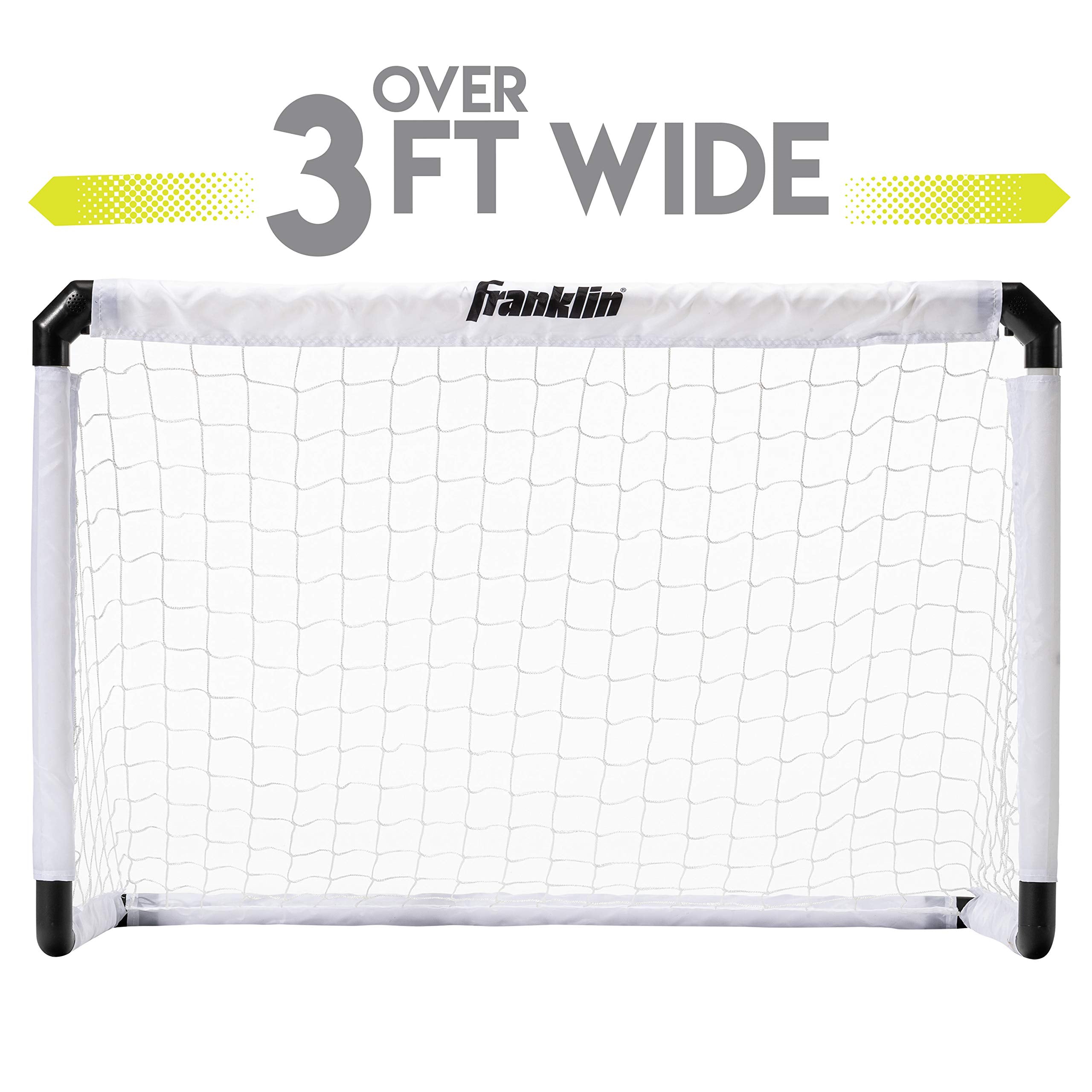 Franklin Sports Soccer Goal And Ball - Glow In The Dark/Light Up - 39.5 X 25.5 Goal