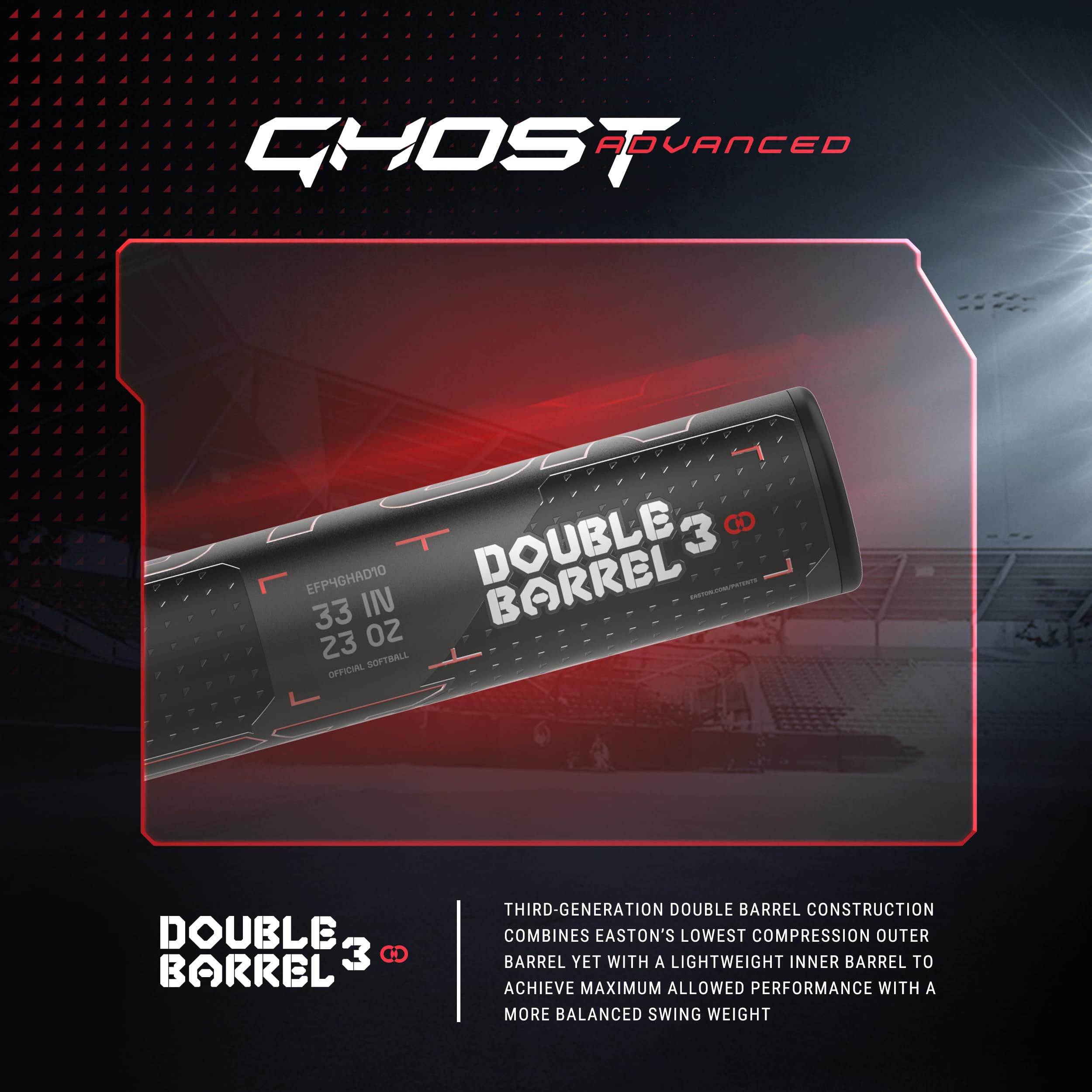 Easton | GHOST ADVANCED Fastpitch Softball Bat | -11 | 31