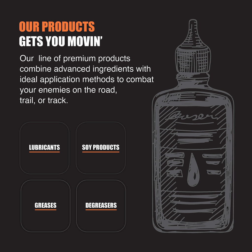 Tri Flow Dry Lube (2 Oz Drip Bottle)