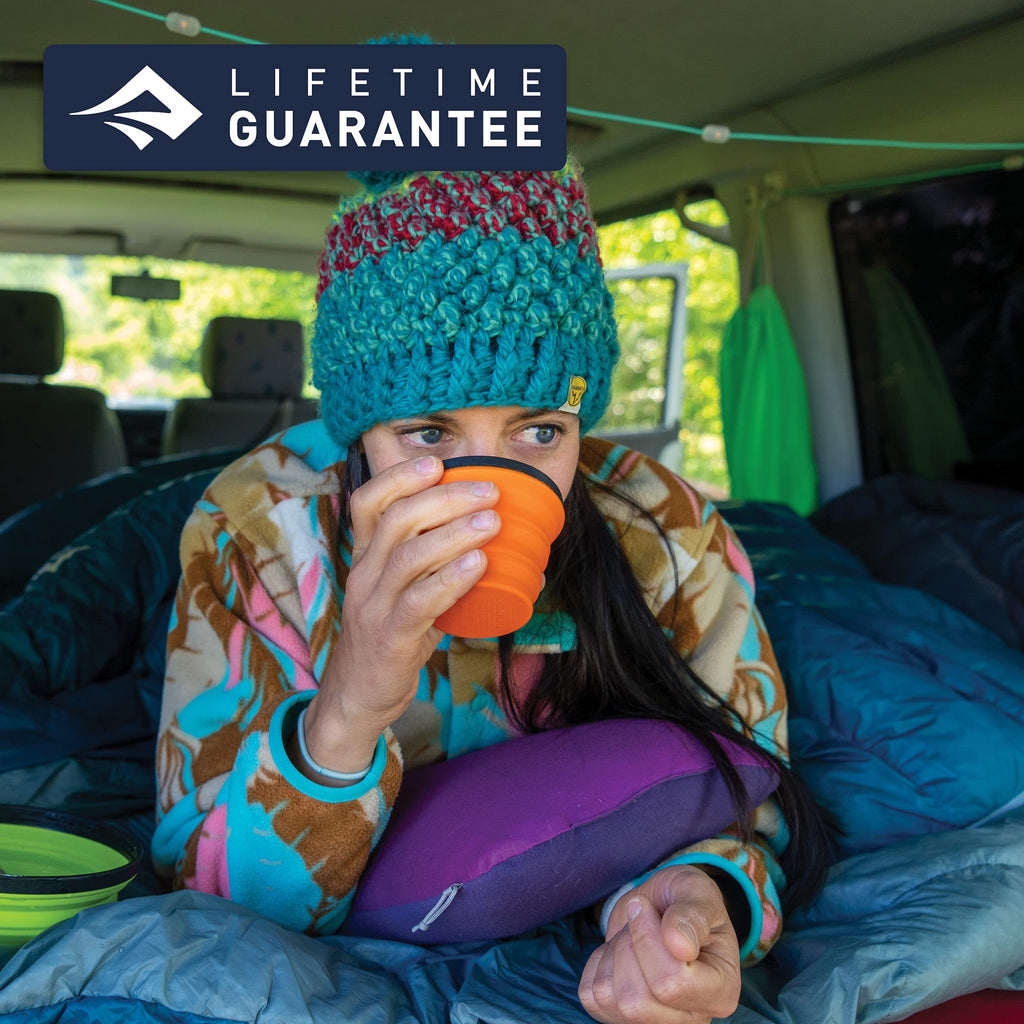 Sea To Summit Foamcore Camping And Travel Pillow, Deluxe (22 X 14.2), Navy Blue