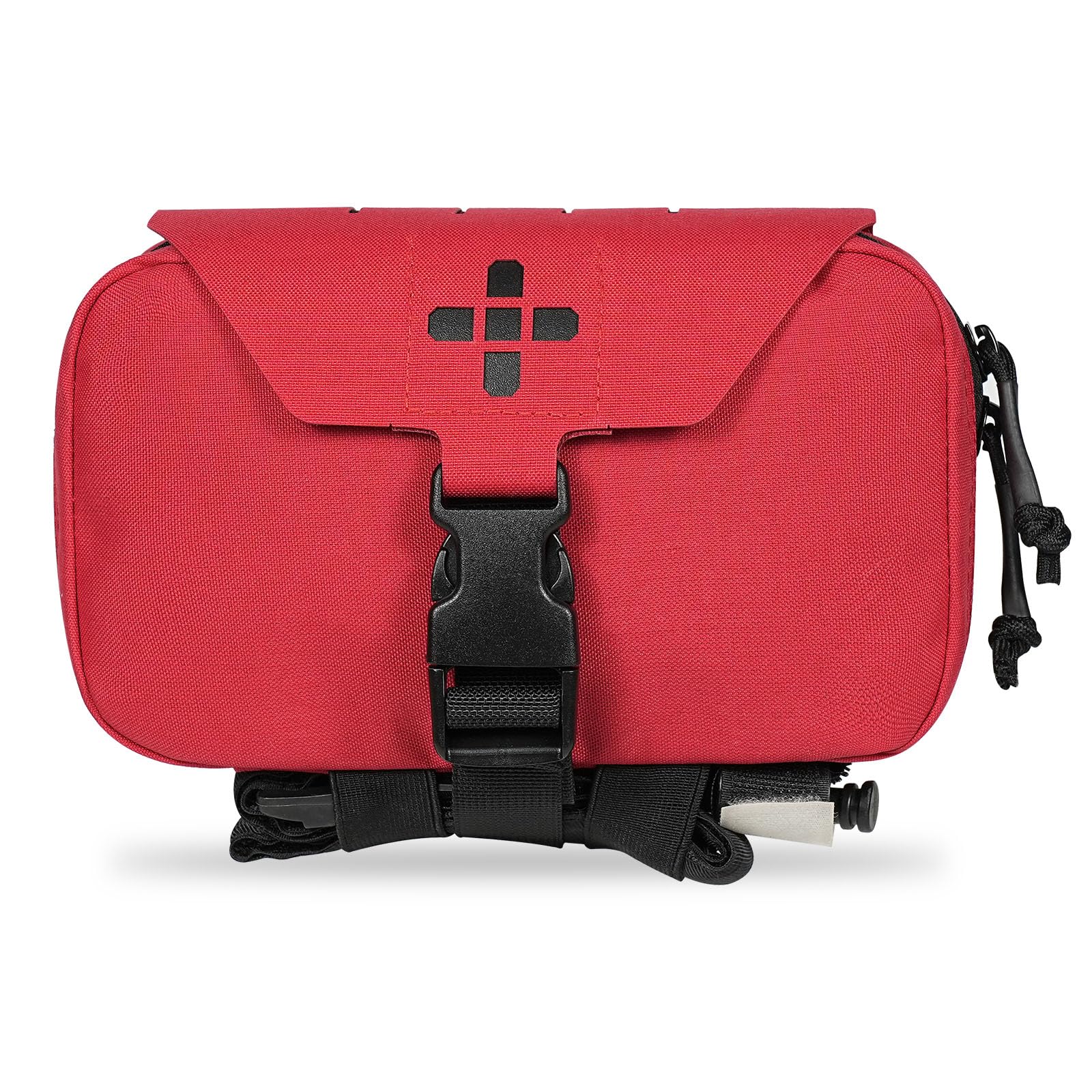 Lonloke Ifak Pouch-Rapid Deployment Tactical MOLLE Trauma Kit Pouches, Quick Release Tear-Off Medical First Aid Kit Organiser wi