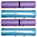 YYST Yoga Mat Foam Rollers Wall Rack Wall Storage Mount Wall Holder Storage Shelf for Foam Rollers and Yoga Mat, Up to 8 Inch Di