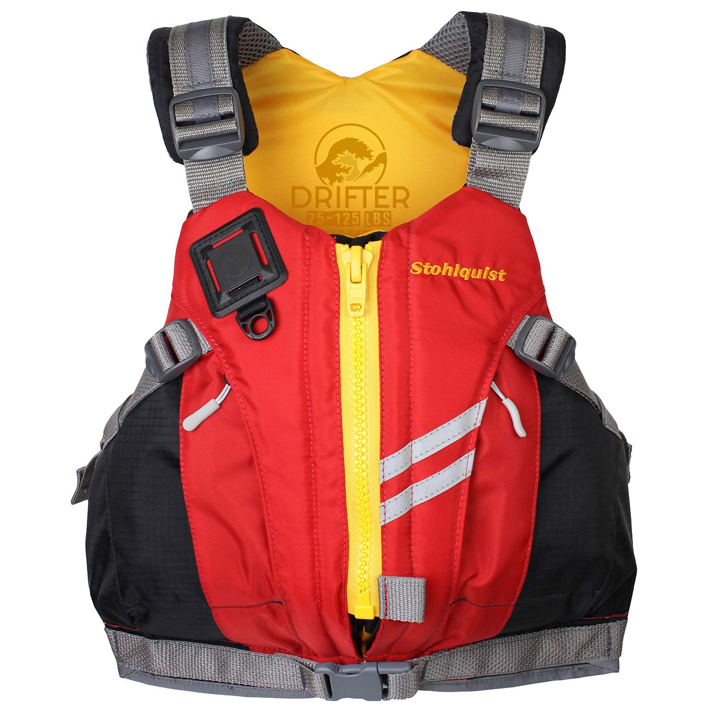 Stohlquist Drifter Youth Lifejacket (Pfd)-Red-Y L/A Xs