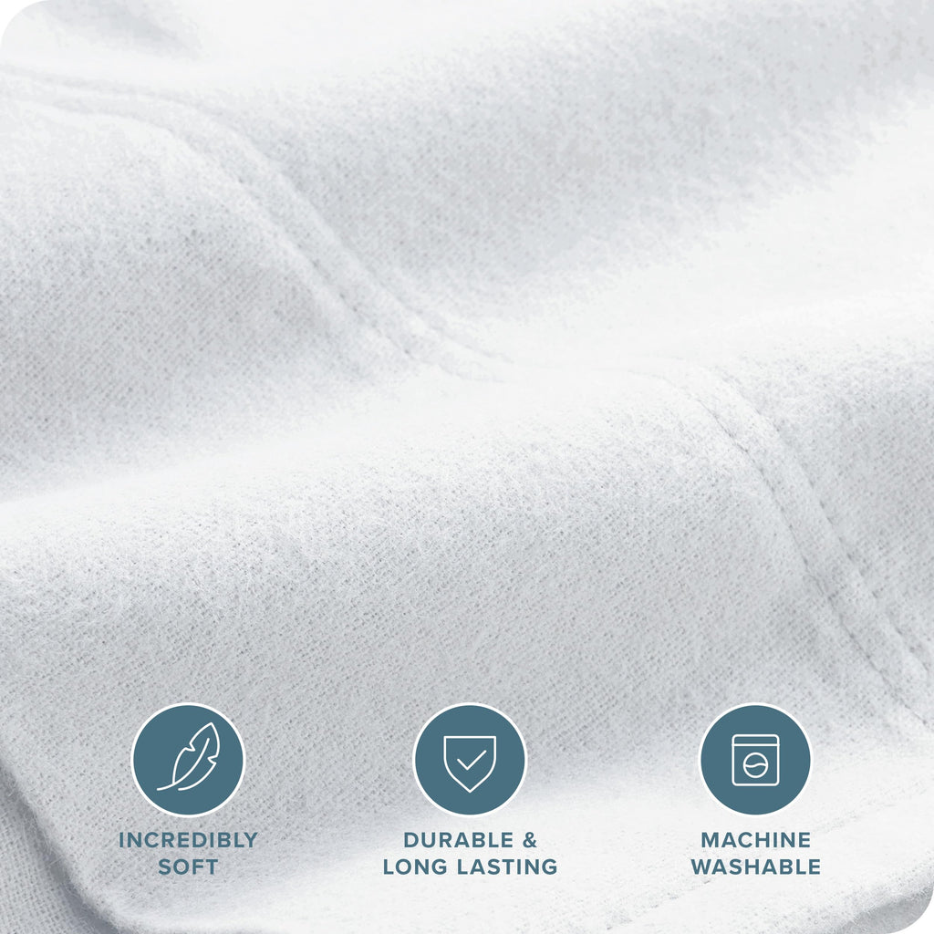 Bare Home Flannel King Pillowcases Set Of 2-100 Cotton - Velvety Soft  Cozy - Double Brushed Heavyweight Flannel Pillowcases (Ki