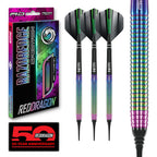 Red Dragon Razor Edge Spectron 18 Gram Softip Tungsten Darts With Flights And Stems
