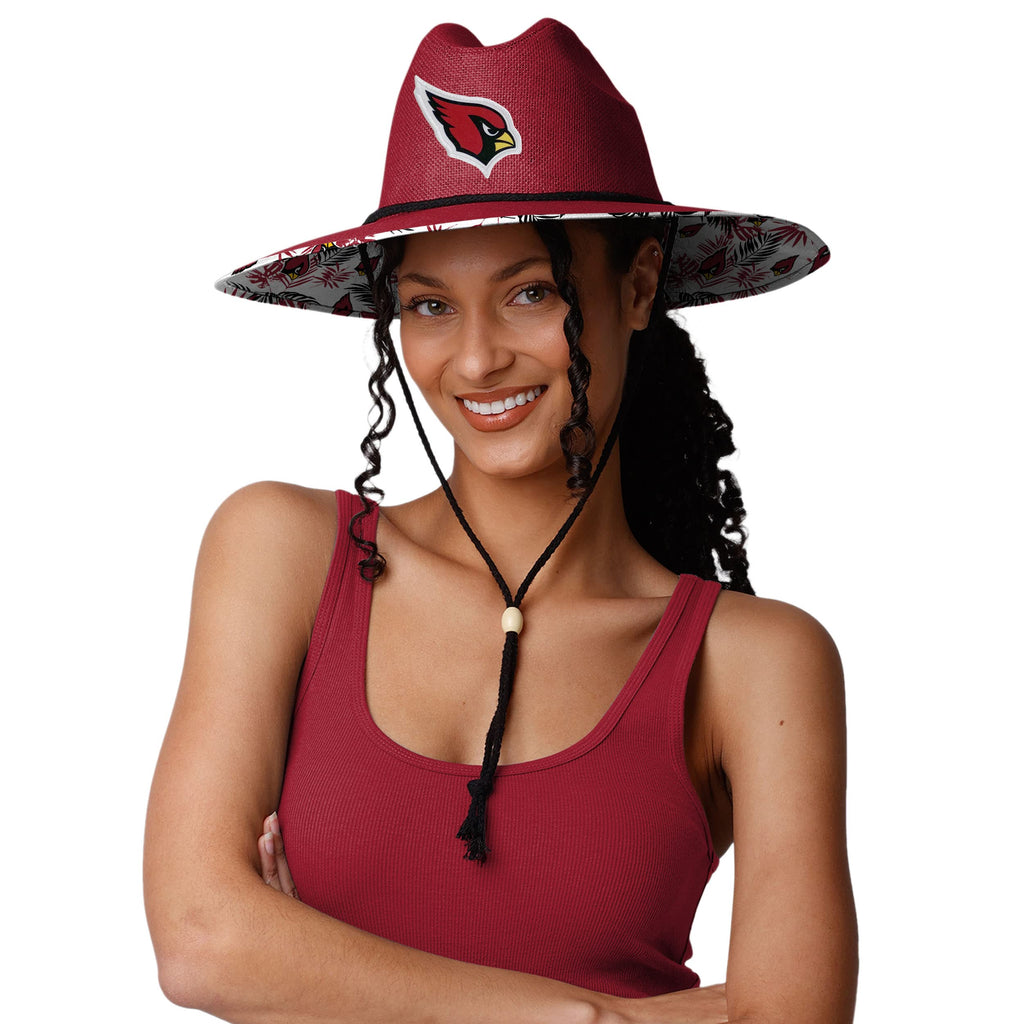 Foco Arizona Cardinals Nfl Team Color Straw Hat