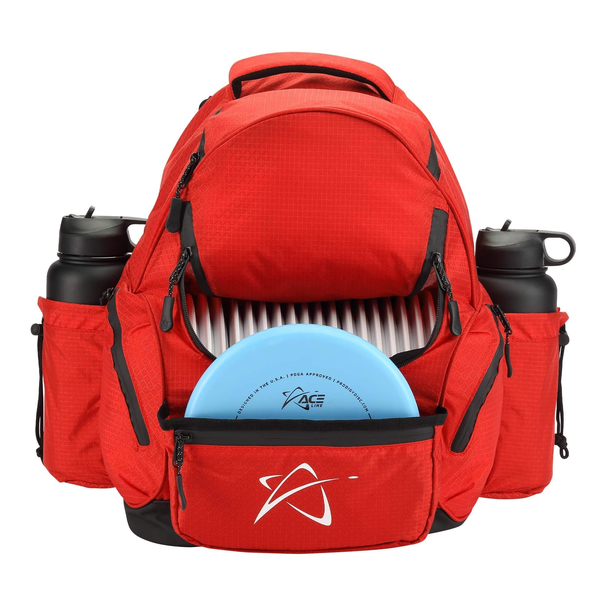 Prodigy Disc BP3 V3 Disc Golf Backpack  Golf Travel Bag  Holds 17+ Discs Plus Storage  Tear and Water Resistant  Great for 