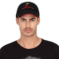 Fabseasons Black Cotton Unisex Adjustable Size Summer Cap