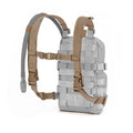 Universal Adjustable Shoulder Straps for CLTAC Mini Hydration Pack Backpack Carrier with Sternum Strap (Brown)