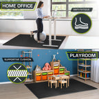 Prosourcefit Exercise Puzzle Mat 3/4'' - Black-96