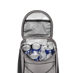Oniva - A Picnic Time Brand Ptx Backpack Cooler, Soft Cooler Backpack, Insulated Lunch Bag, (Black With Gray Accents)