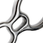 Proclimb Figure 8 Descender | Stainless Steel | Rappelling And Rescue | 50 Kn | Bent Ear Design